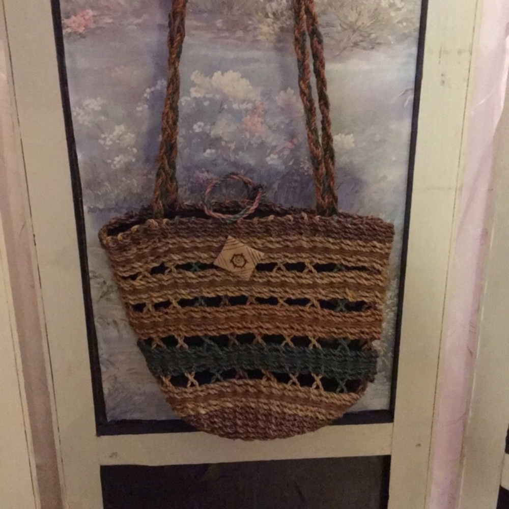 Wicker purse